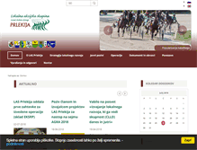Tablet Screenshot of las-prlekija.com